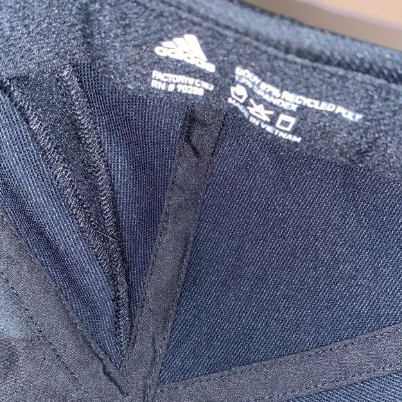 Adidas Women's Black Aeroready Mesh Stretch Baseball Cap Hat Adjustable - Picture 9 of 9